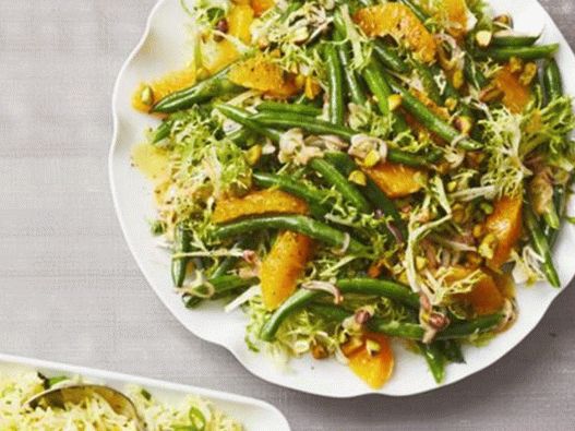 Photo Green Bean Salad with Orangeges