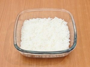 ميموزا سلطة مع سمك الصورى