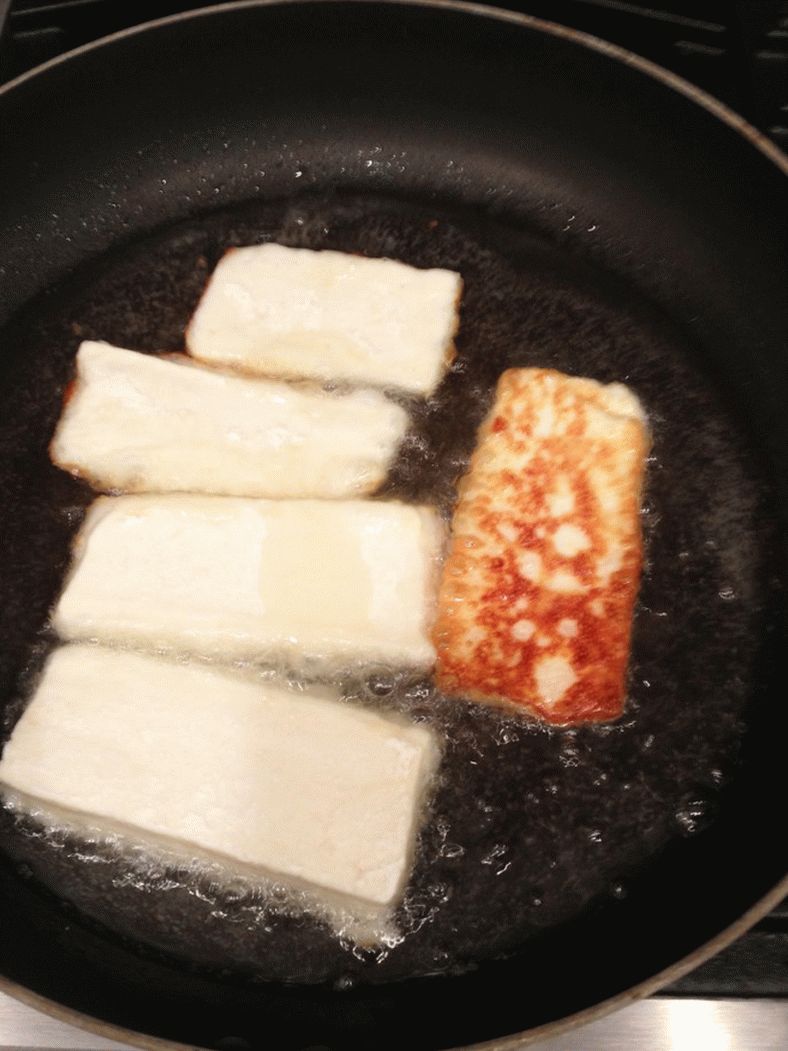 سلطة بالجبن المقلي والجمبري - 0