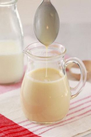 صور الحليب المكثف في المنزل