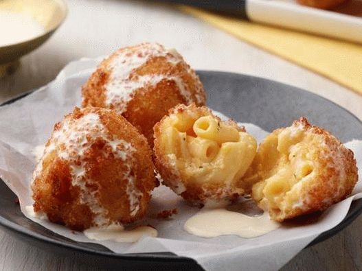 فوتو باستا وكرات الجبنة بنكهة صلصة الرانش