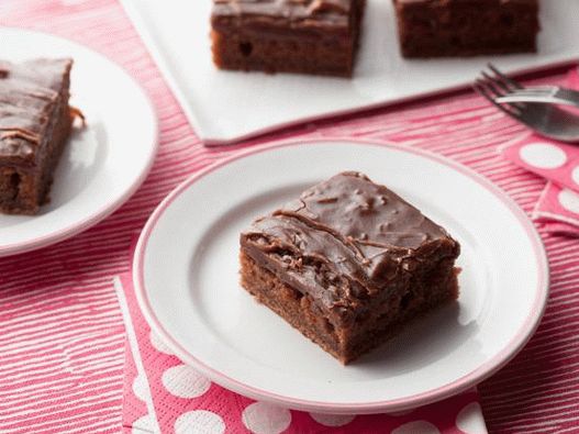 كعك الشوكولاتة في عيد الحب