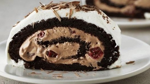 فوتو شوكولا رول بدون طحين