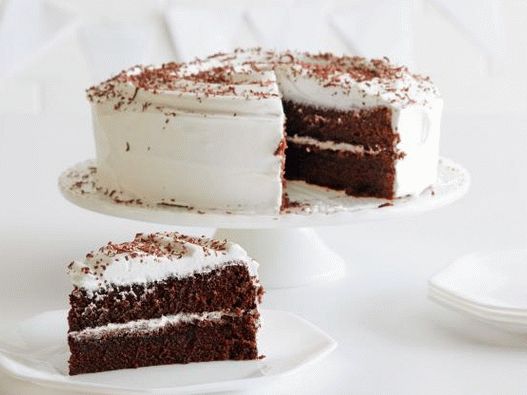 فوتو شوكولا مرنغ كيك