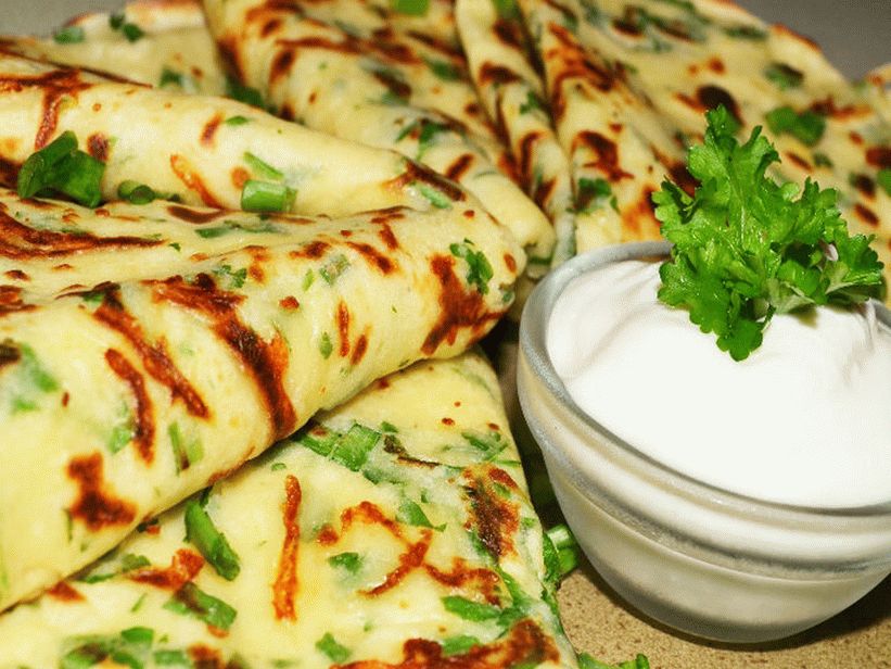 فطائر الجبن مع الأعشاب