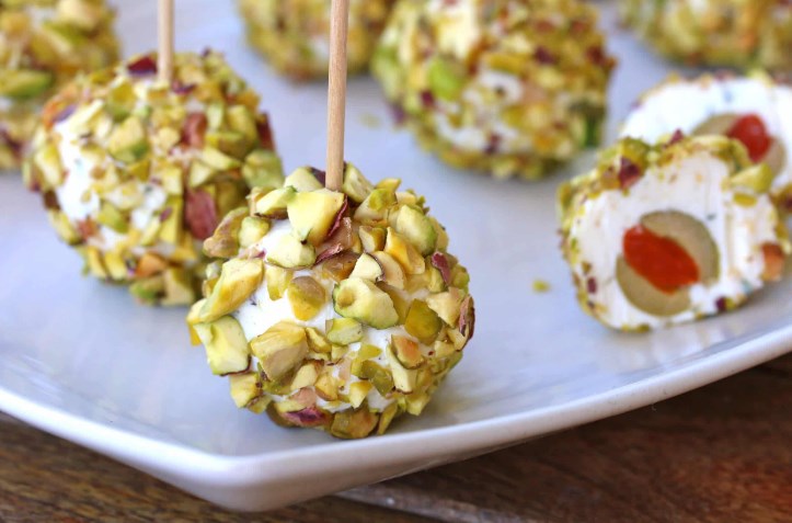 كرات الجبن بالزيتون