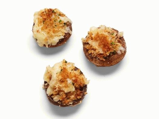 فوتو جبنة فوتو في قبعات الفطر