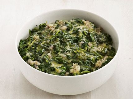 Photo Creamy Spinach