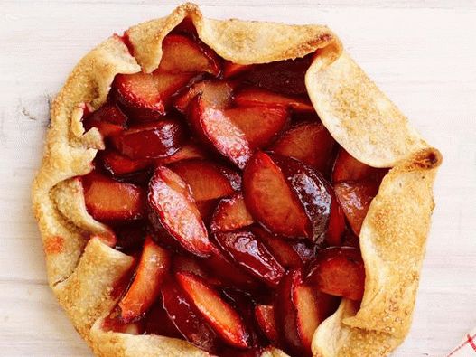 Photo tart blum - cake sand with plums
