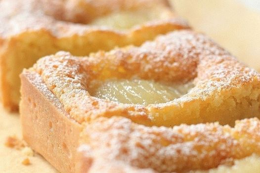 تورتة الصور مع الكمثرى