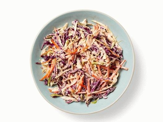 صور ثلاثة ألوان كول سلو سلاد