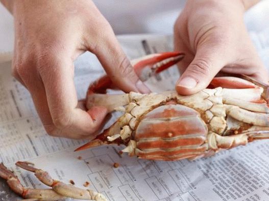 كسر قذيفة السلطعون كسر قذيفة السلطعون