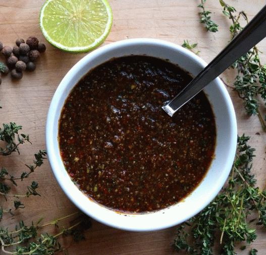 Photo jamican jerk marinade at home