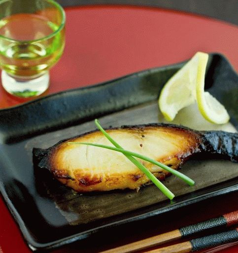 صورة لسمك القد الأسود المخبوز بزجاج ميسو