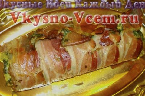 رغيف اللحم المشوي مع الأناناس والفلفل