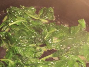 طاجن السبانخ