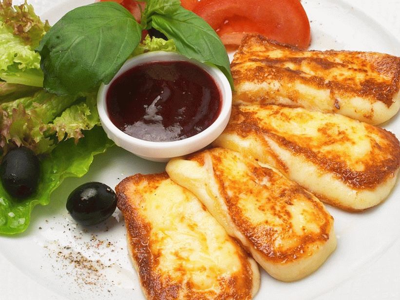 جبنة السلوجوني المشوية